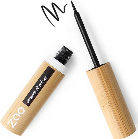 Zao Organic Makeup Refillable Felt Tip Long Stay Felt Tip Eye Liner 4.5gr