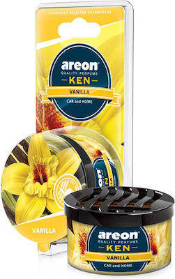 Areon Lufterfrischer-Dose Konsole/Anzeigetafel Auto Ken Blister Vanille 35gr 1Stück