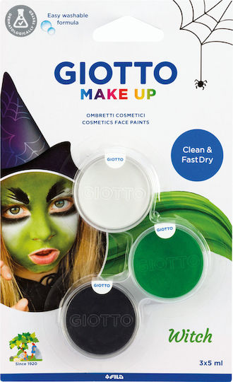 Make Up Face Painting de Carnaval pentru Halloween 2.5gr Multicolor 3buc