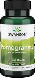 Swanson Full Spectrum Pomegranate Whole Fruit & Seed 60 κάψουλες