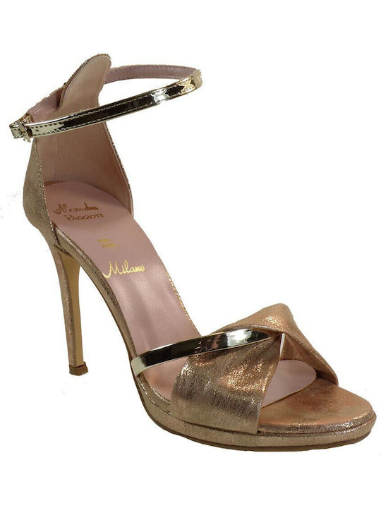 Alessandra Paggioti 40637 Sandalen Gold