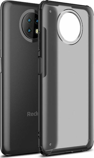 Tech-Protect Hybrid shell Back Cover Σιλικόνης Μαύρο (Redmi Note 9T)