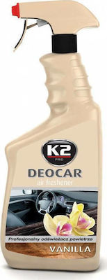 K2 Αρωματικό Σπρέι Αυτοκινήτου Deocar Vanilla 700ml