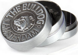 The Bulldog Amsterdam Grinder 3 Parts Silver