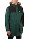 Vans Sholes Mte Men's Winter Parka Jacket Green