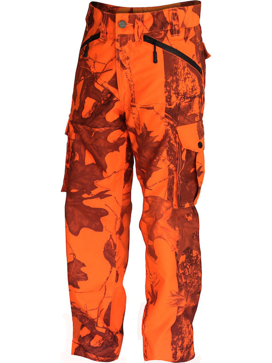 Benisport Hunting Waterproof Pant Waterproof Camo Orange In Orange Colour
