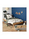 La Redoute Interieurs Sheet Single Fitted Cotton Austin 90x190cm