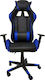 Homeplus 01.01.1231 Gaming Chair with Adjustable Arms Black / Blue