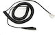 SuperVoice SVC-QD305 Καλώδιο Quick Disconnect (QD) to RJ9 Bottom Cable (SPRV-0023)