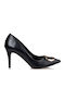 Envie Shoes Pointed Toe Black Heels