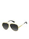 Marc Jacobs Sonnenbrillen mit Gold Rahmen und Schwarz Linse MJ1007/S 001/9O