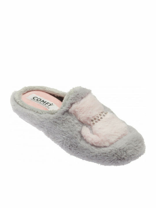 Comfy Anatomic 3230 Winter Damen Hausschuhe in Gray Farbe