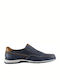 Softies Men's Anatomic Leather Casual Shoes Blue