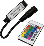 GloboStar Fără fir Controler RGB RF: RF (Radiofrecvență) cu telecomandă 73402