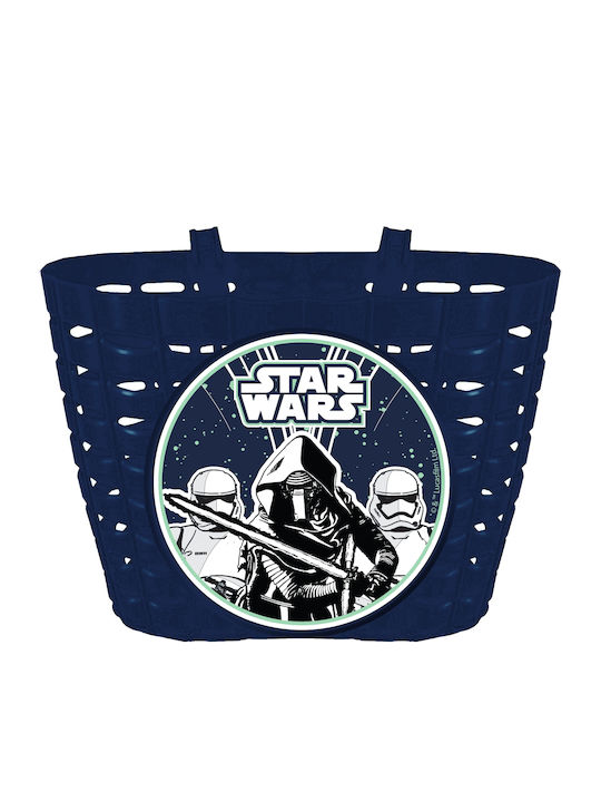 Seven Disney Star Wars Stormtrooper Παιδικό Καλαθάκι Ποδηλάτου Μπλε 9219