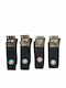 Ampo Socks 400 Ανδρικές Μονόχρωμες Κάλτσες Μαύρες 4Pack