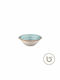 Bonna Porcelain Salad Bowl Aqua 20x20cm 6pcs