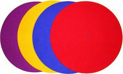 Rega Slipmat από Τσόχα Felt Mat Colored 4τμχ Πολύχρωμο