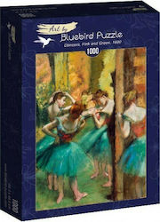 Degas Dancers Puzzle Roz și Verde 1890 2D 1000 Piese