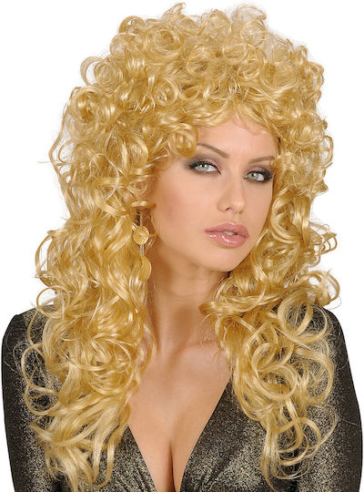 Carnival Wig Curly Blond