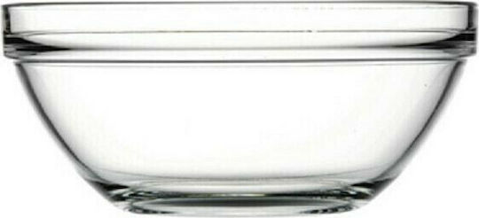 Uniglass Servierschüssel Rund Glas Transparent mit Durchmesser 14cm Uniglass Servierschüssel Rund Glas Transparent mit Durchmesser 14cm