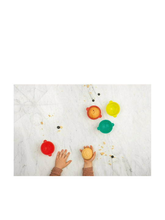 Lilliputiens Φόρμα Ζαχαροπλαστικής για Cupcakes/Muffins από Σιλικόνη 10.5x5.5εκ. 6τμχ