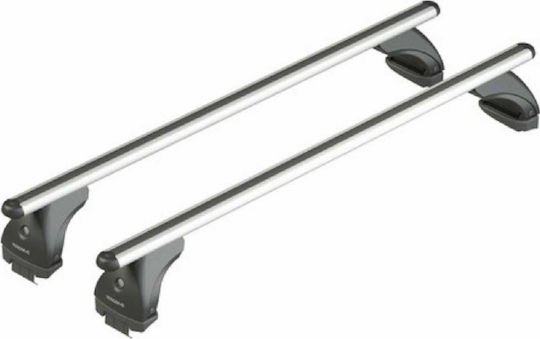 Nordrive Μπάρες Οροφής Αλουμινίου για Ford EcoSport 09-15 (Σετ με πόδια και κλειδαριά)