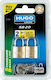 Hugo Locks SB20 Stahl Vorhängeschloss Messing mit Schlüssel Messing 20mm 4Stück