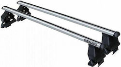 Menabo 130cm. (with Roof Rack Legs) Silver