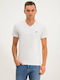 Levi's Herren T-Shirt Kurzarm mit V-Ausschnitt Weiß
