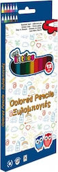 The Littlies Coloured Pencils Set 12 Colours The Littlies Coloured Pencils Set 12 Colours