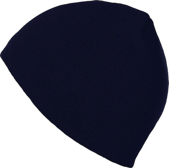 Bronx 88122 Knitted Beanie Cap Navy Blue