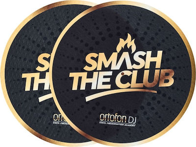 Ortofon Slipmat din Fetru Slipmat Smash the Club cu model