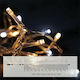 240 Lights LED 6m. x 65cm White type Rain 1pcs
