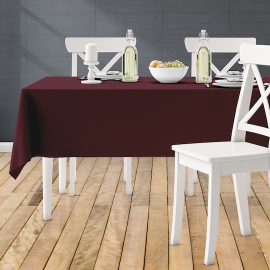 Lino Home Tablecloth Renas 197 Bordo 140x230cm