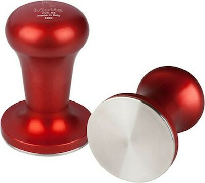 Motta Tamper with Flat Surface 58.5mm Red