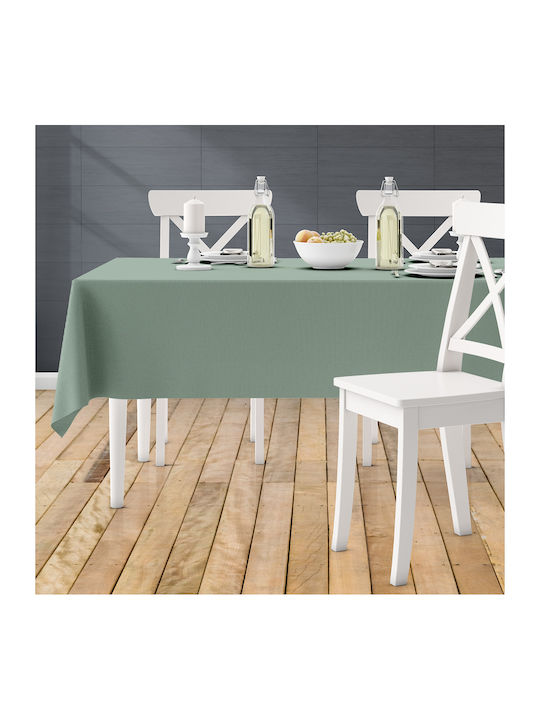 Lino Home Tablecloth Renas 248 Olive 140x180cm