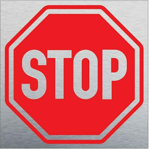 Schild K.O.K. "STOP" T.908511