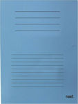 Next Clipboard Bifold for Paper A4 Blue 1pcs