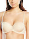 Esprit 995EF1T932 Balconette Balconette Bra without Padding Underwire Beige