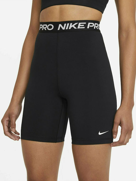 Nike Pro 365 Women's Running Legging Shorts High Waisted Dri-Fit Black
