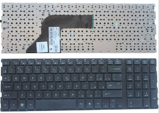 HP Laptop-Tastatur Für Probook 4510S 4515S Ohne Rahmen Und Englisch (US) Tastatursprache In Schwarz Farbe 516884-231