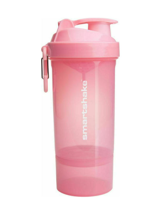SmartShake Original2Go Οne Shaker Πρωτεΐνης 800ml Πλαστικό Ροζ
