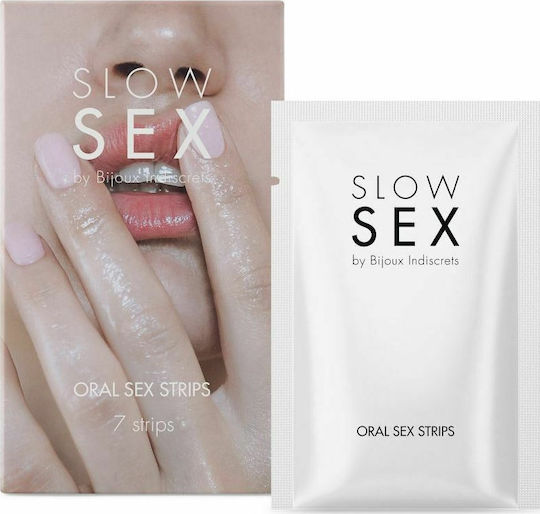 Bijoux Indiscrets Slow Sex Oral Sex Strips Διεγερτική για Γυναίκες 7τμχ