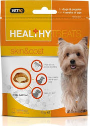 VetIQ Healthy Treats Skin & Coat Deliciu pentru cățeluși cu Somon 50gr 17buc MC1216