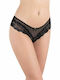 Milena by Paris Women's Boxer with Lace Black 001582-Μαύρο