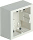 Vimar Surface Mounted Electrical Box IP20 in Gray Color