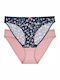 Dorina Joyce Γυναικεία Slip 2Pack Navy/Pink