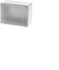 Aca Geros Electrical Box Cover Waterproof 150x110x75mm with Transparent Cover GR17208