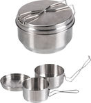 Mil-Tec Czech Mess Kit Set de vase de gătit pentru Camping Set de gătit format din 2 piese